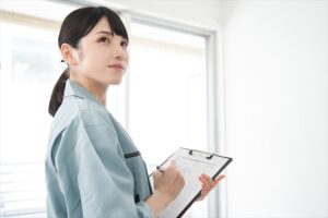 製造工場での目視外観検査